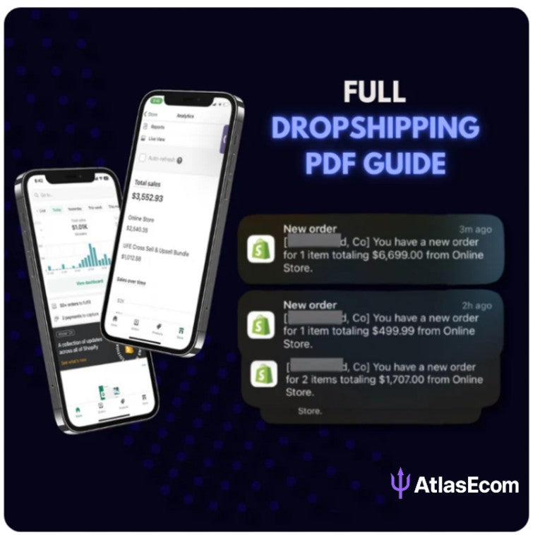 AtlasEcom Full Dropshipping PDF Course