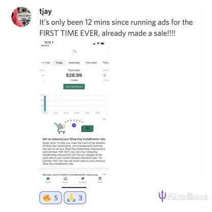 Atlas Prebuilt Dropshipping Website®