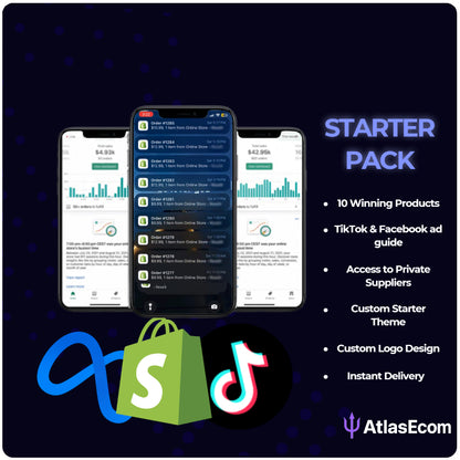 Atlas Prebuilt Dropshipping Website®